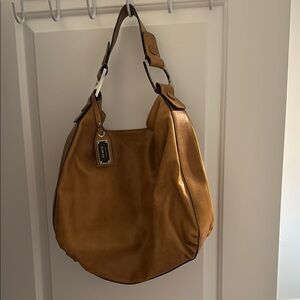 Tous Tan Leather Hobo Bag
